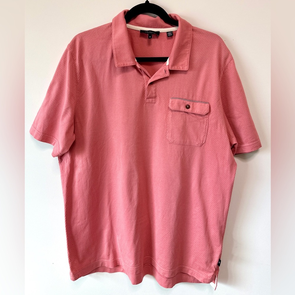 Ted Baker - Pink Polo Shirt